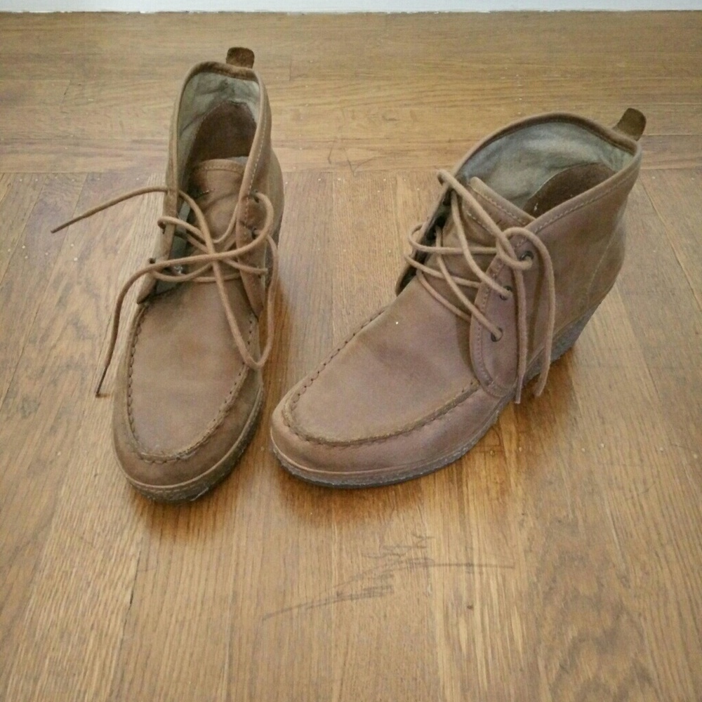 Wedge Chukka Boots